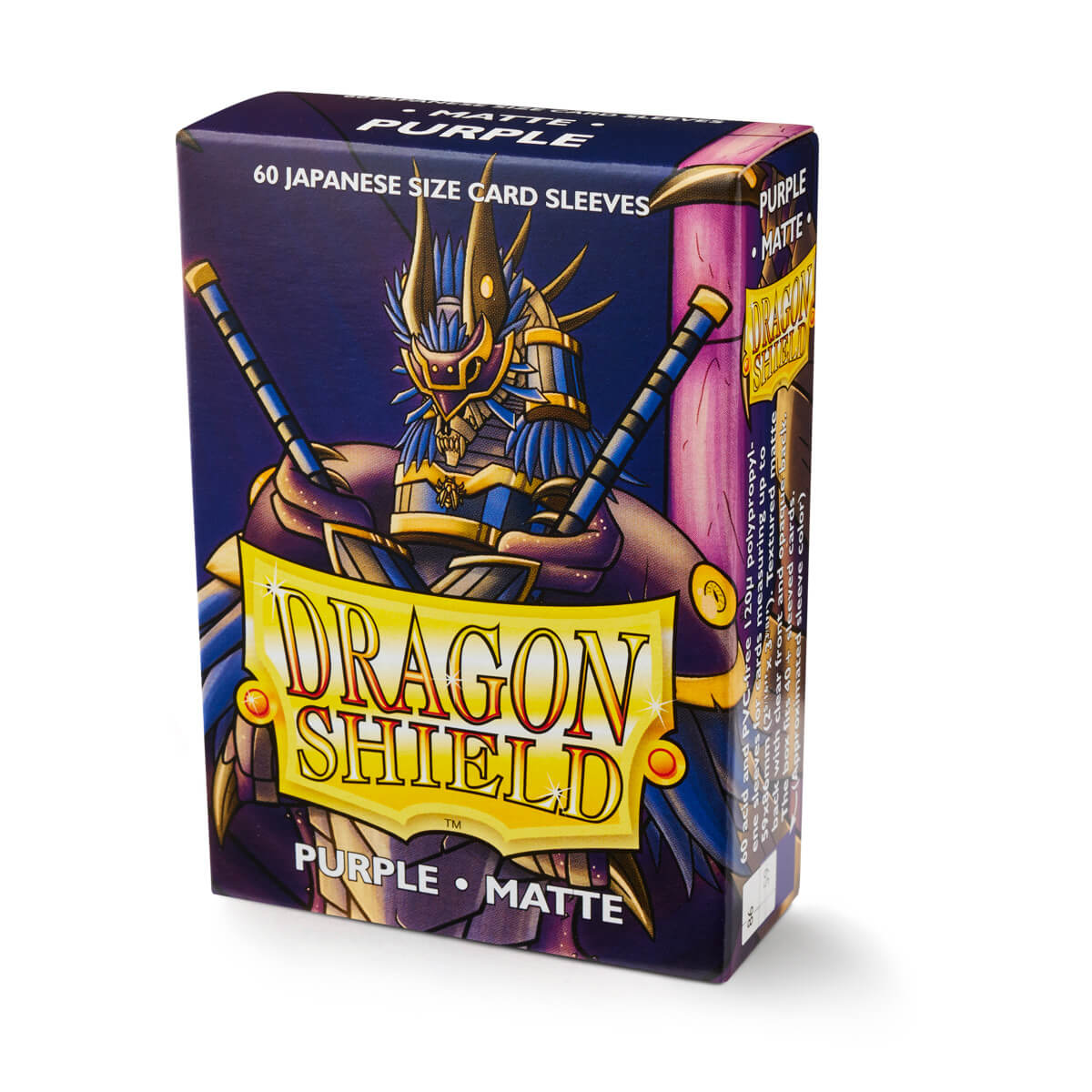 Dragon Shield: Sleeves (60ct) Matte - Purple (Japanese)