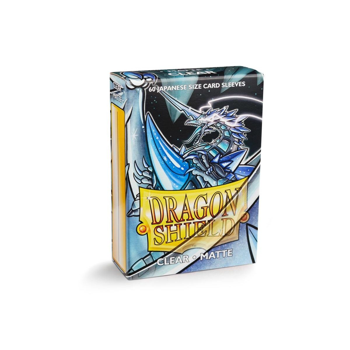 Dragon Shield: Sleeves (60ct) Matte - Clear (Japanese)