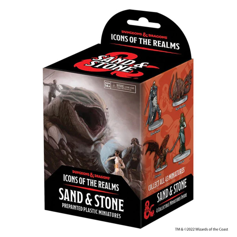 D&D Icons of the Realms Sand & Stone Booster Box