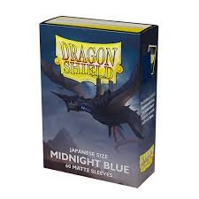 Dragon Shield: Sleeves (60ct) Matte - Midnight Blue (Japanese)
