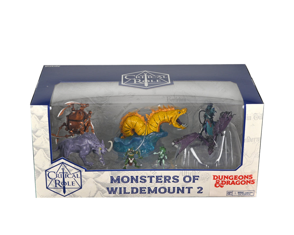 Critical Role Monsters of Wildemount Prepainted Miniatures Box Set 2