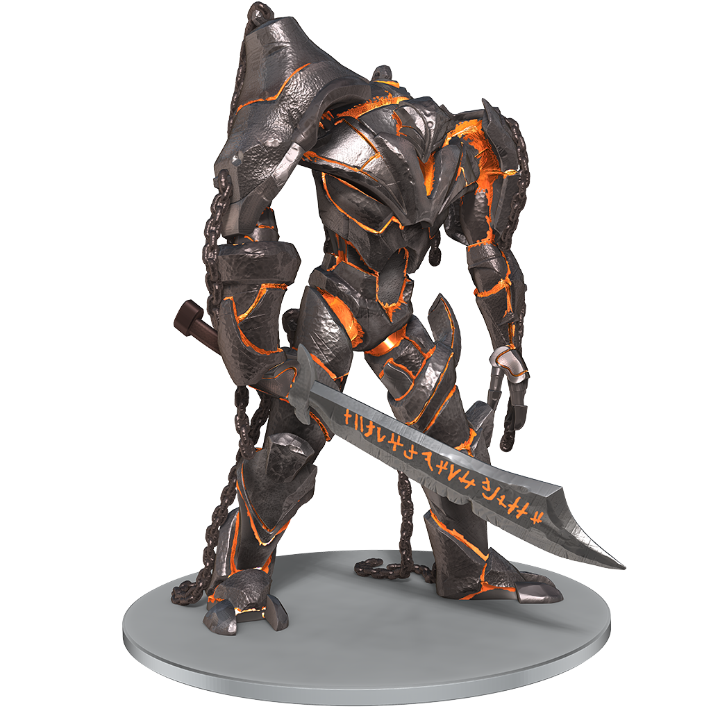 Critical Role Monsters of Exandria Huge Premium Figure - Forge Guardian