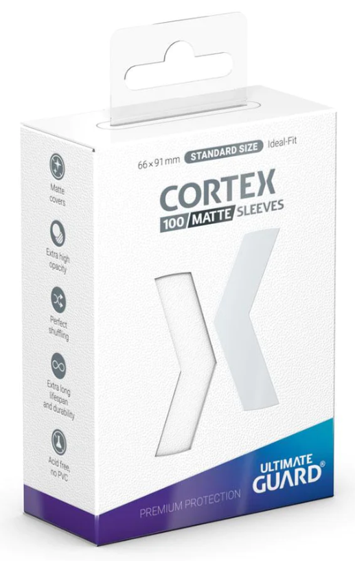 Ultimate Guard Cortex Sleeves 100ct - Matte White