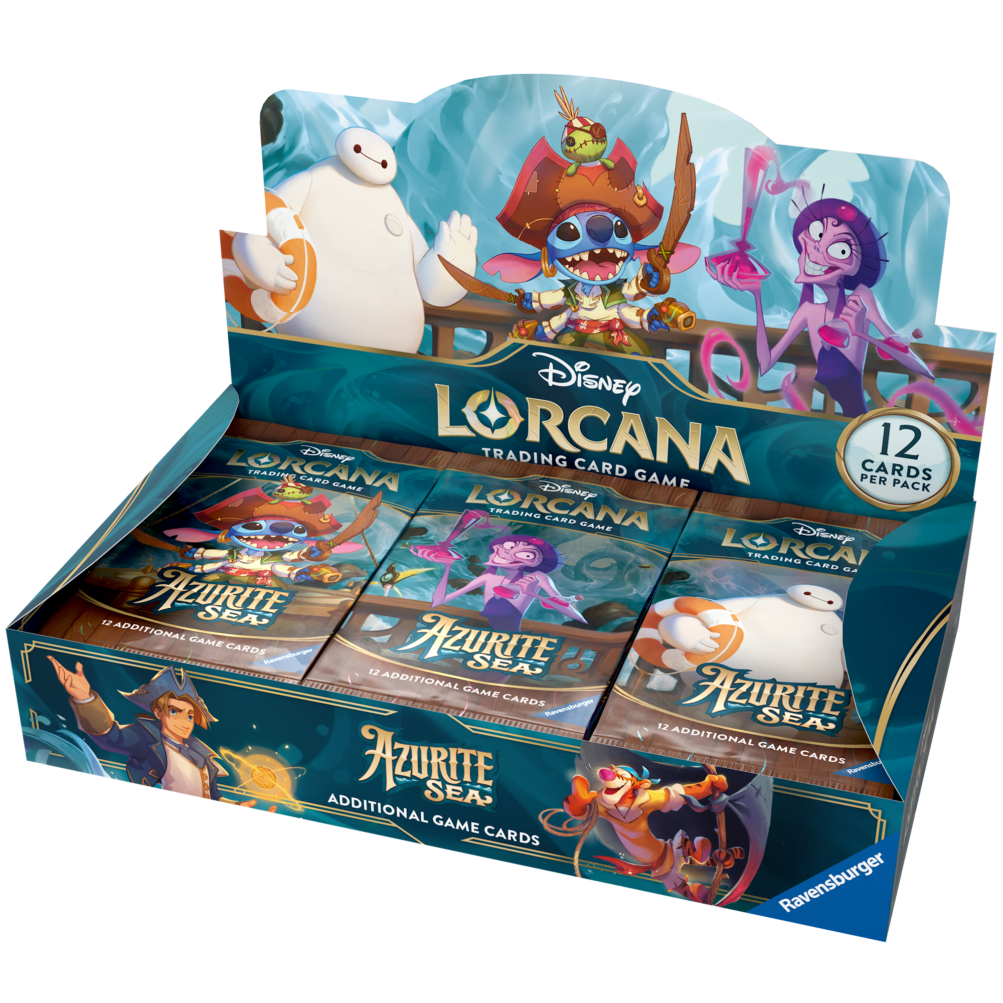 Disney Lorcana TCG: Azurite Sea Booster Box