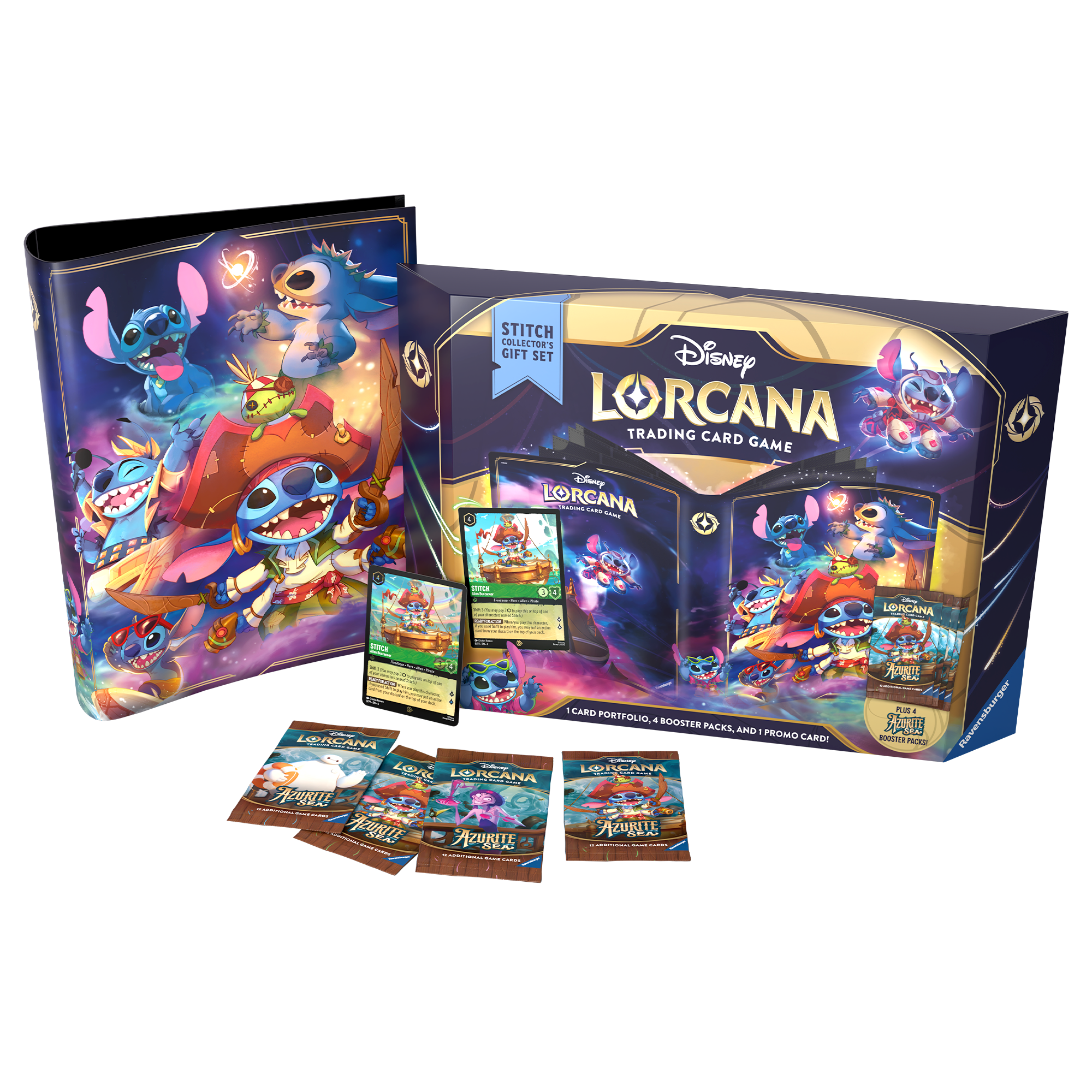 Disney Lorcana TCG: Azurite Sea Stitch Collector's Gift Set