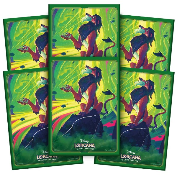 Disney Lorcana: Azurite Seas Scar Sleeves
