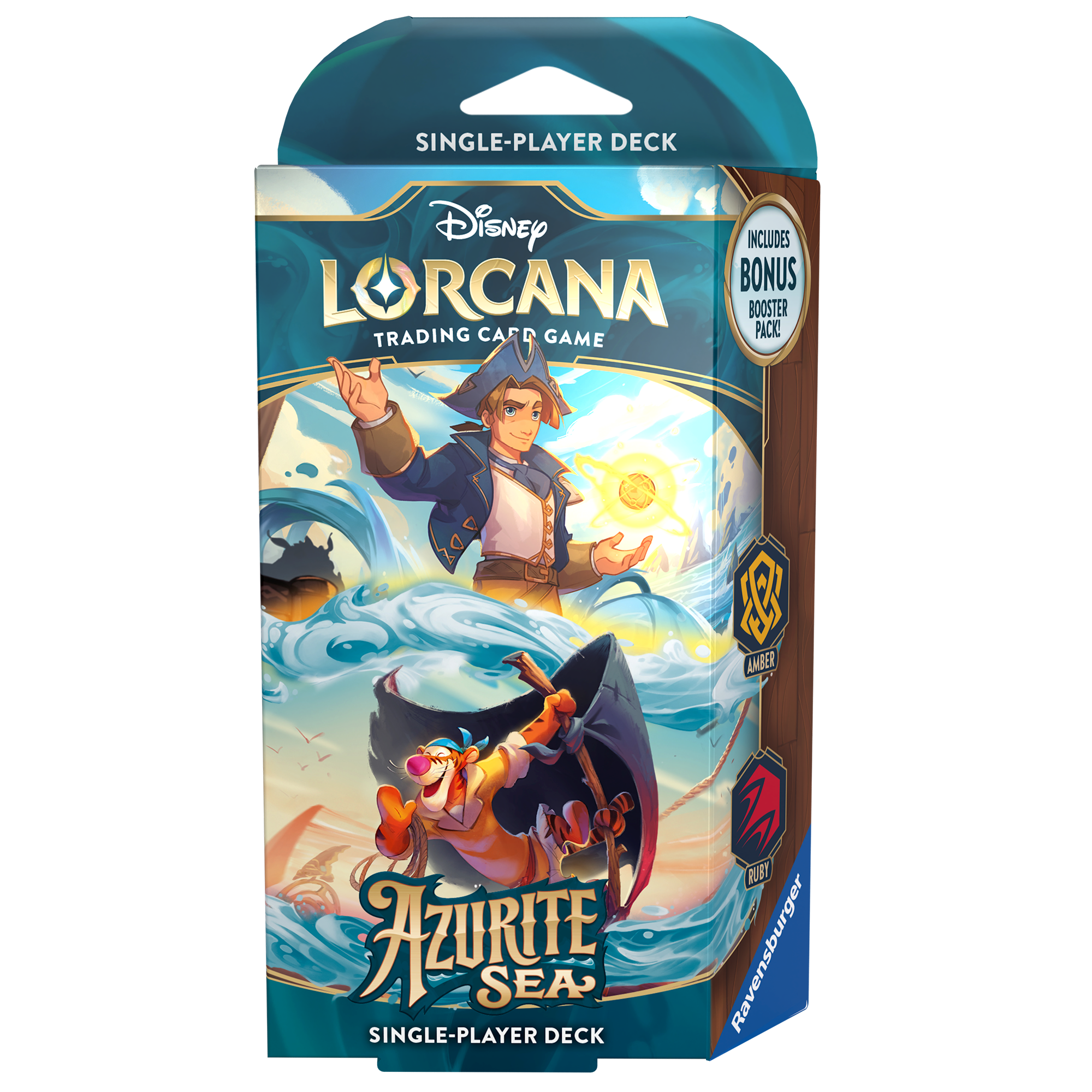 Disney Lorcana TCG: Azurite Seas Amber/Ruby