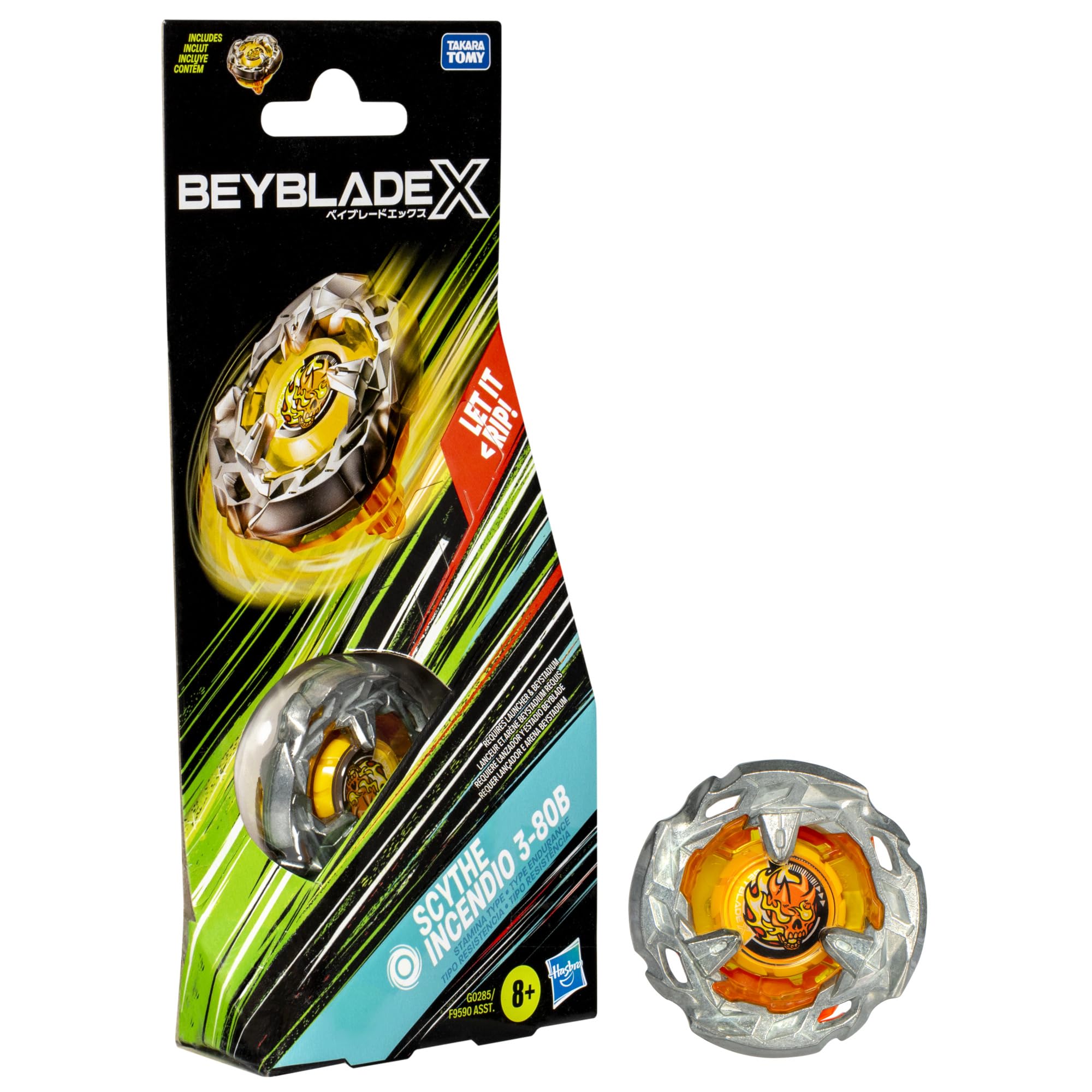 Beyblade - X - Booster Top Scythe Incendio 3-80B