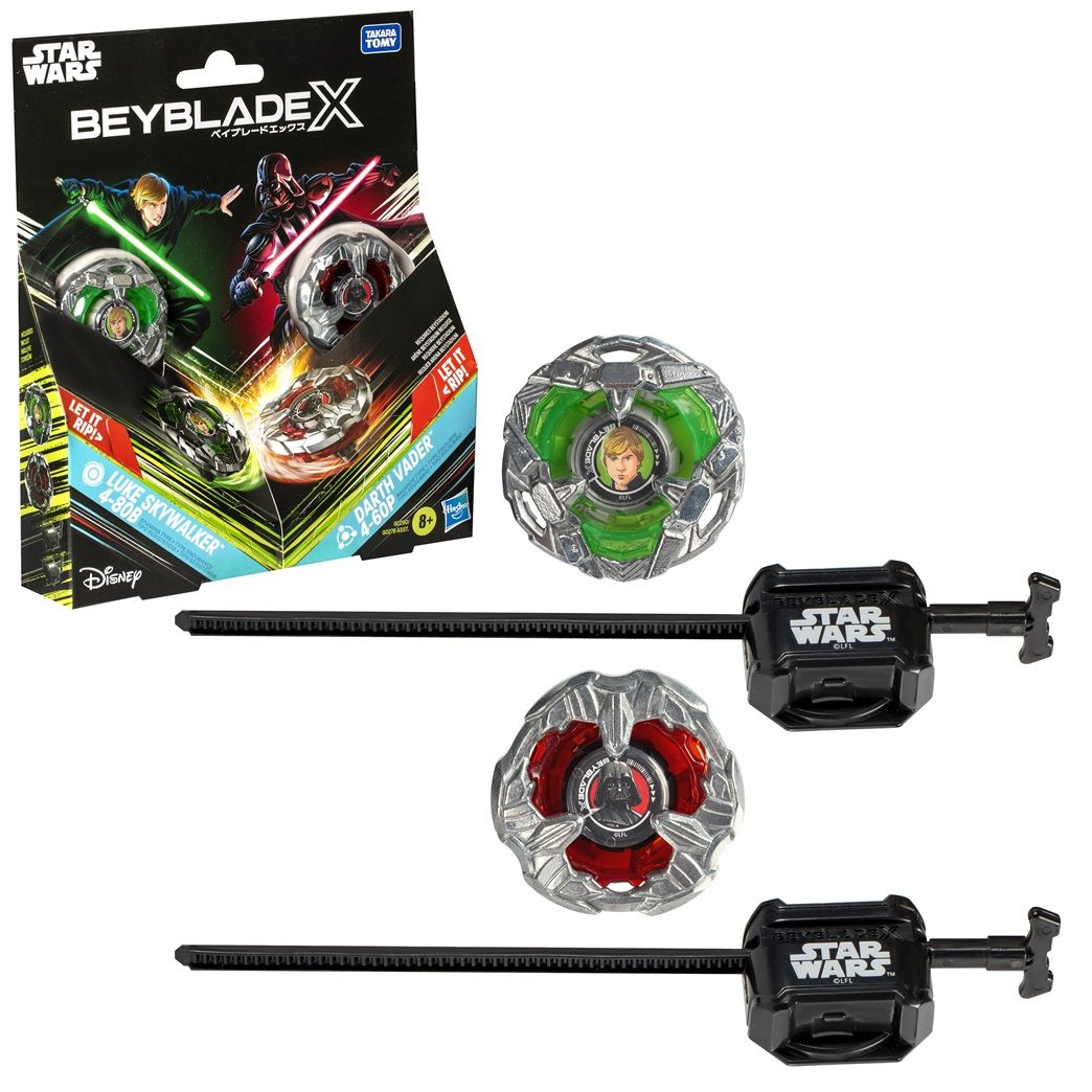 Beyblade - X - Star Wars Collab Multipack Luke Skywalker 4-80B & Darth Vader 4-60P