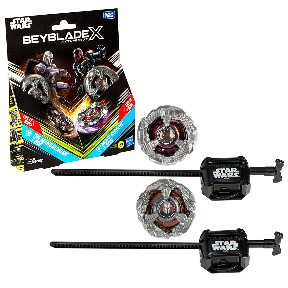 Beyblade - X - Star Wars Collab Multipack The Mandalorian 3-60F & Moff Gideon 3-80N