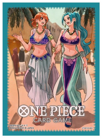 One Piece Card Game: Official Sleeves – TCG+ Limited Edition: Vol. 1 - Nami & Vivi