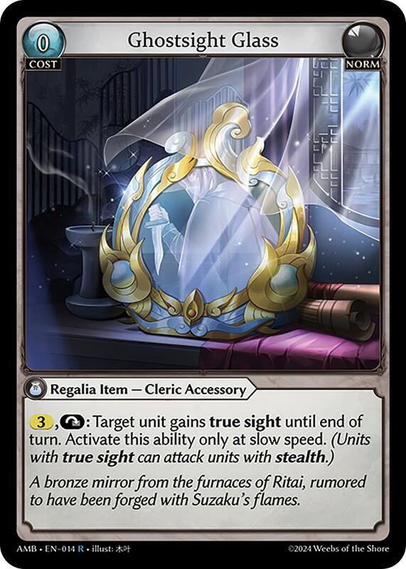 Ghostsight Glass - Mortal Ambition - (Foil) - Coll # 14