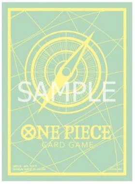 One Piece Card Game: Official Sleeves Display Set 9 - Green One Piece Logo
