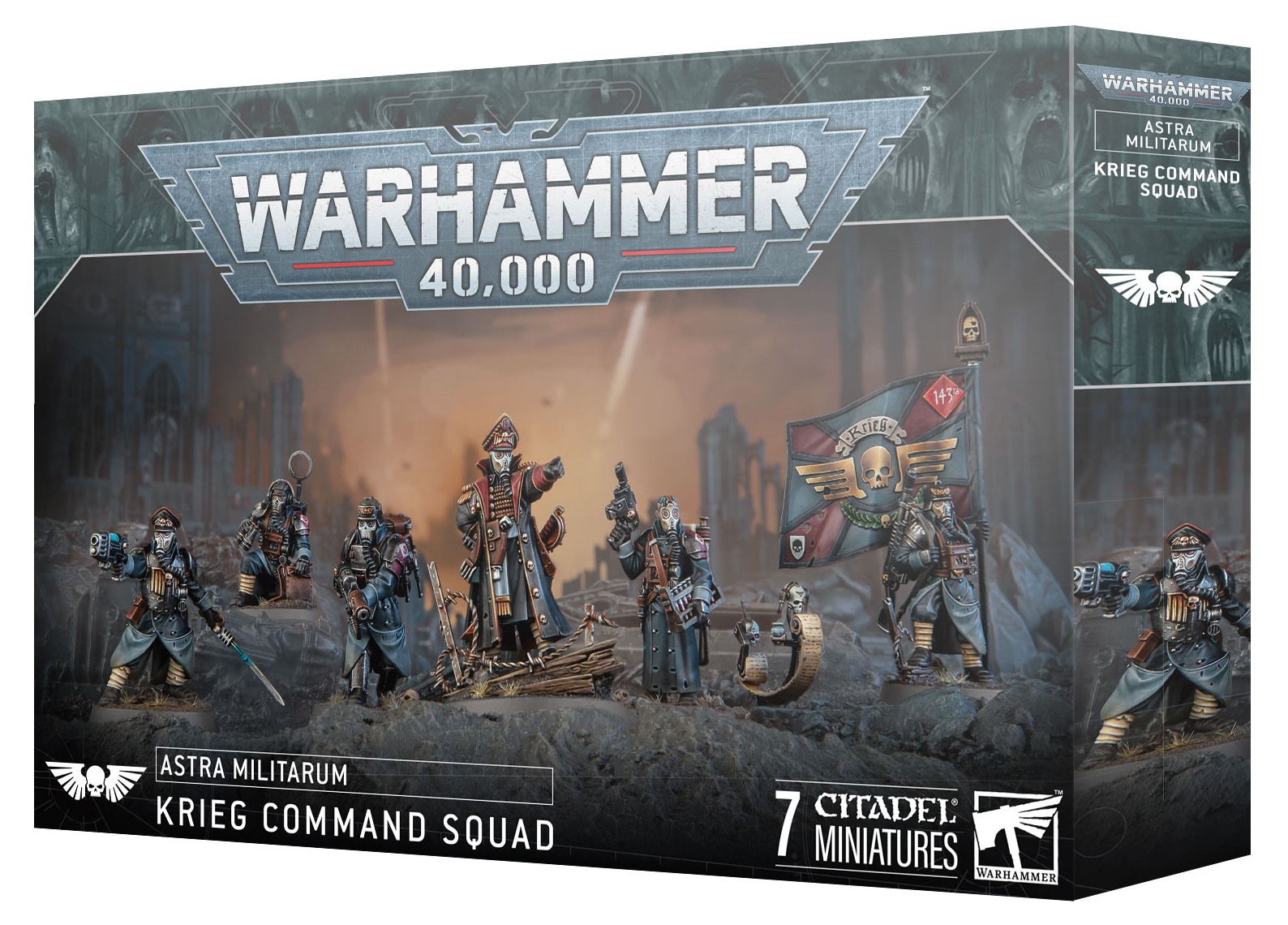 Astra Militarum Krieg Command Squad