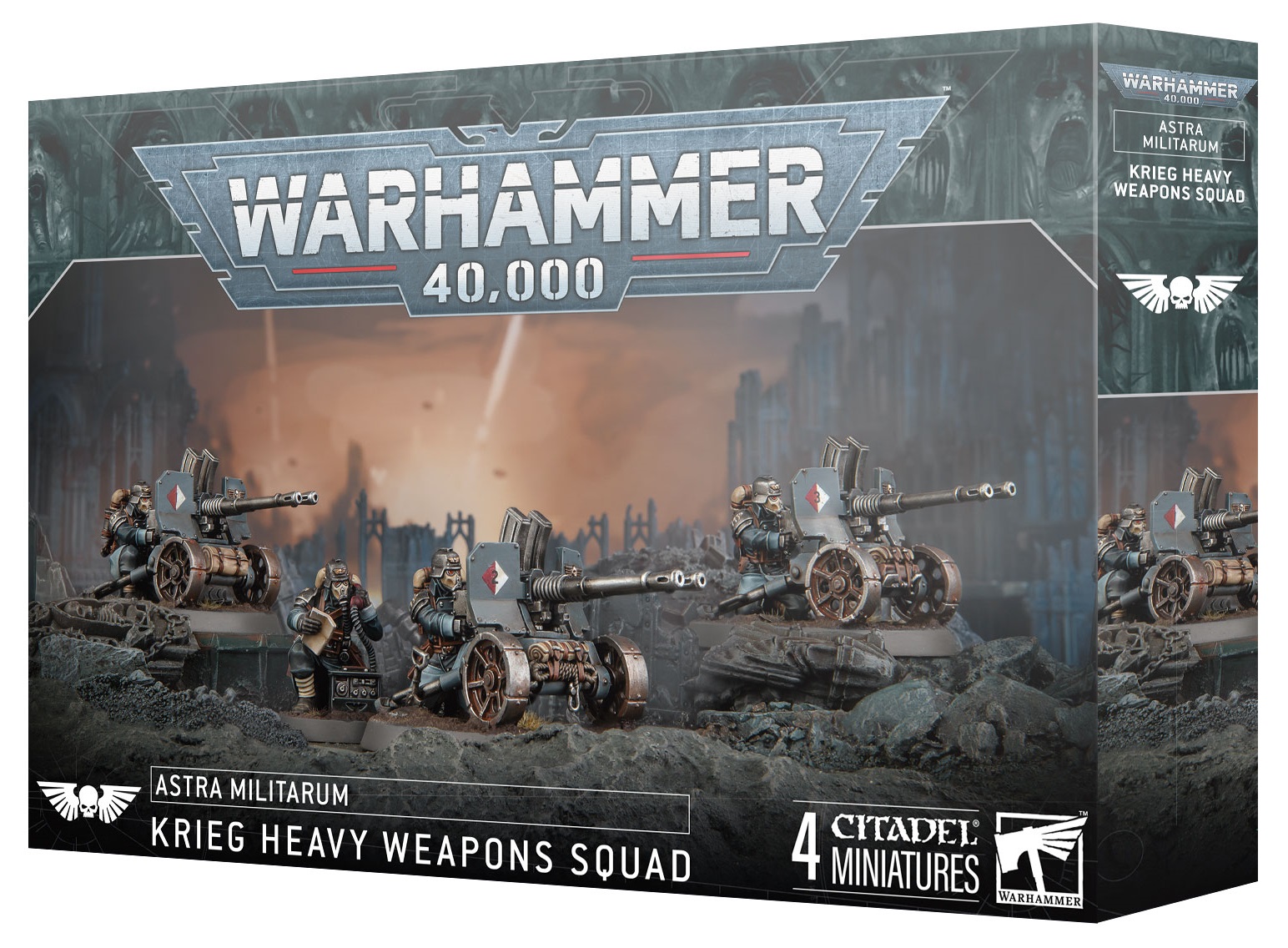 Astra Militarum Krieg Heavy Weapons Squad