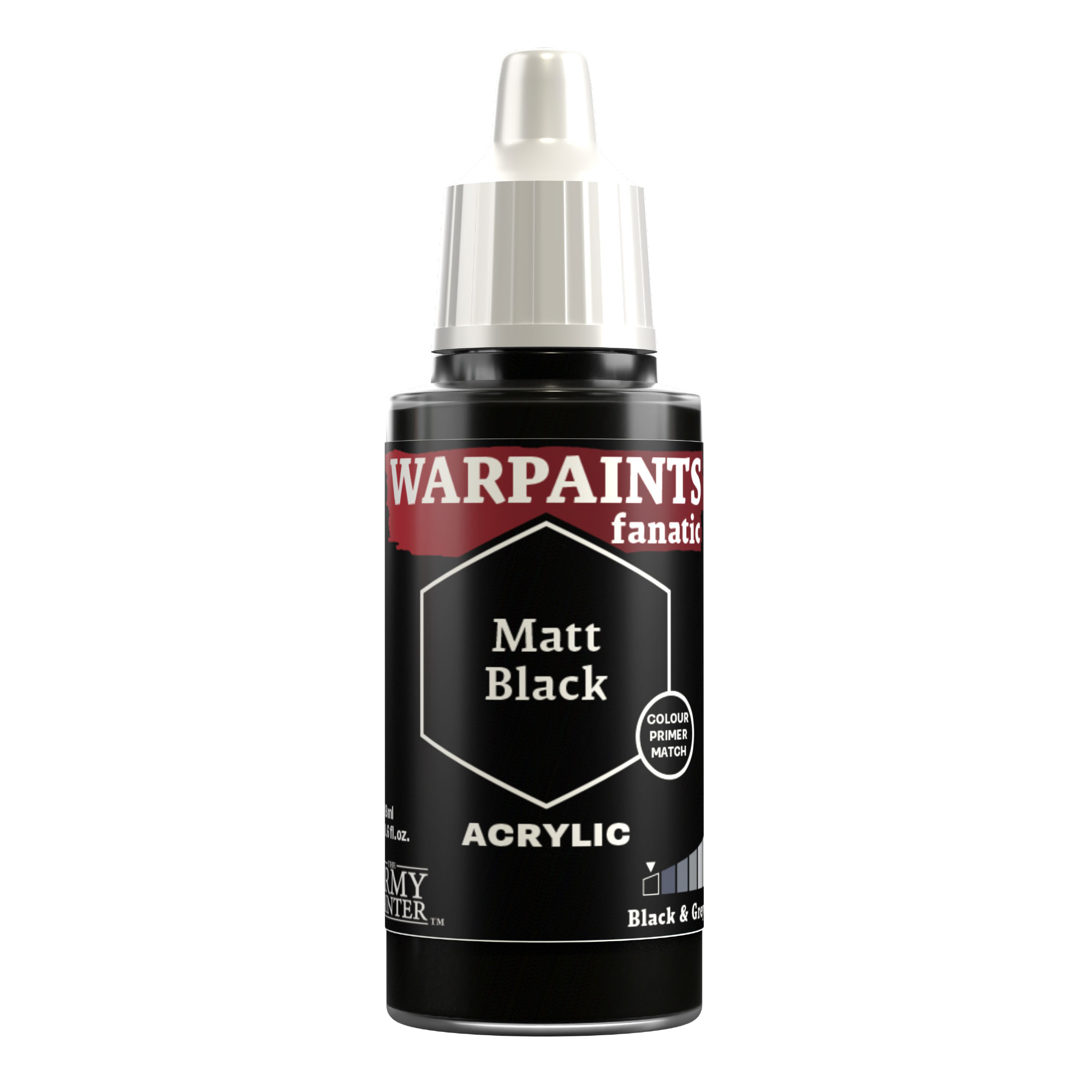 Army Painter - Warpaints Fanatic Matt Black
