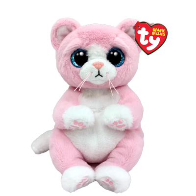 TY Beanie Bellies LILLIBELLE - Pink Cat Reg