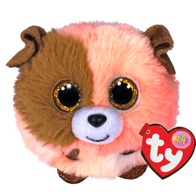 TY Beanie Balls MANDARIN - Orange Dog Ball
