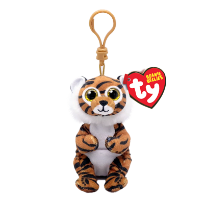 TY Beanie Bellies CLAWDIA - Tiger Clip