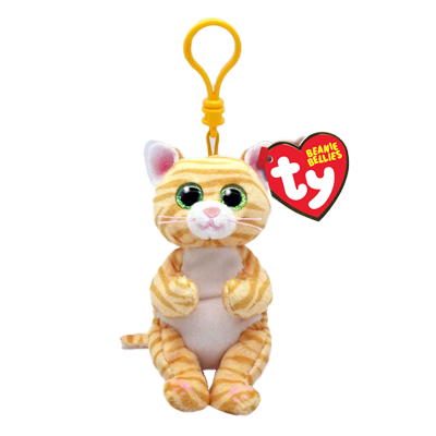 TY Beanie Bellies MANGO - Gold Cat Clip