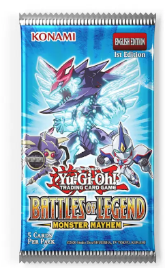 Yu-Gi-Oh Battles of Legend: Monster Mayhem Booster Pack