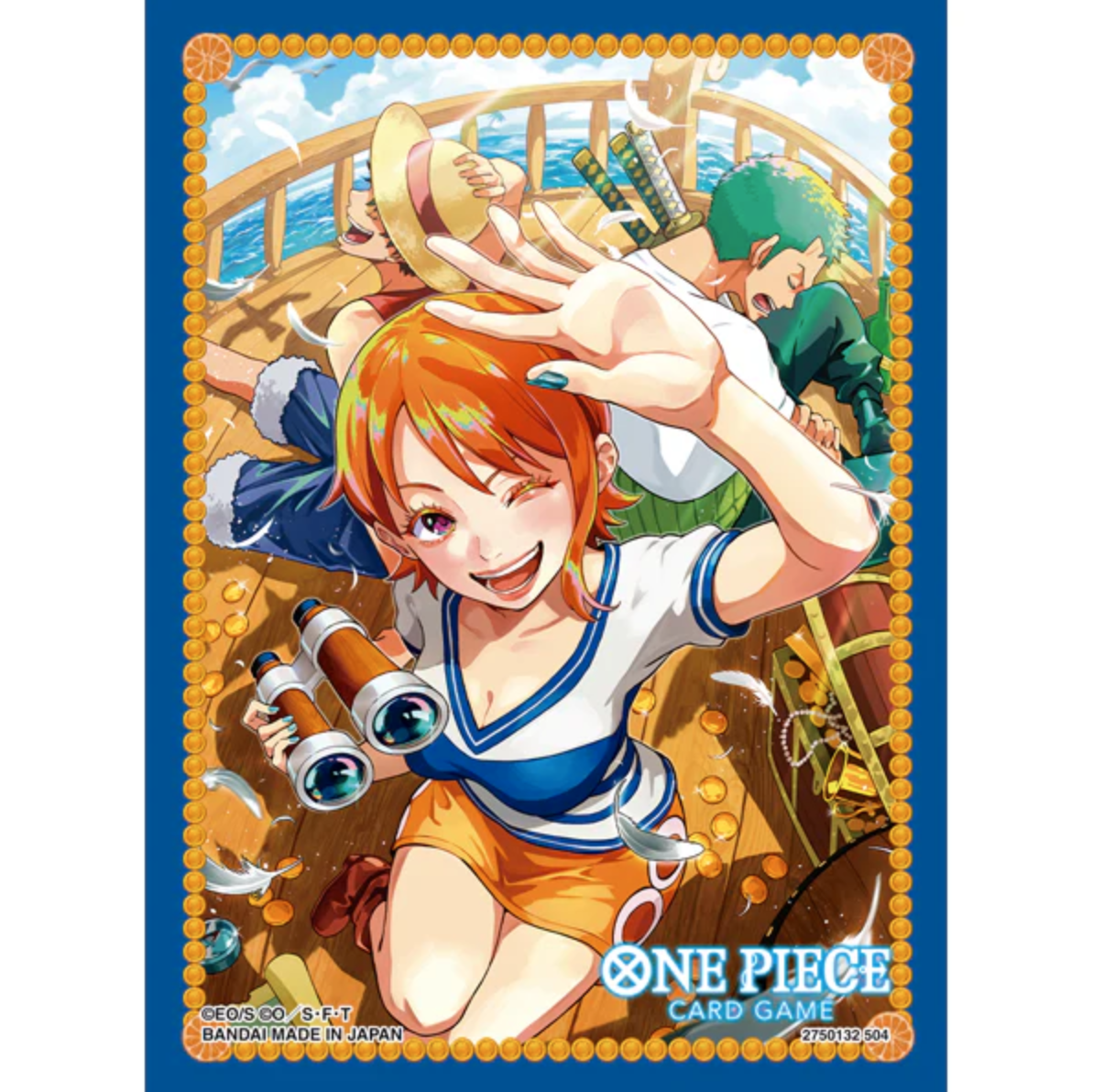 One Piece Card Game Official Sleeves - Set 8 - Nami