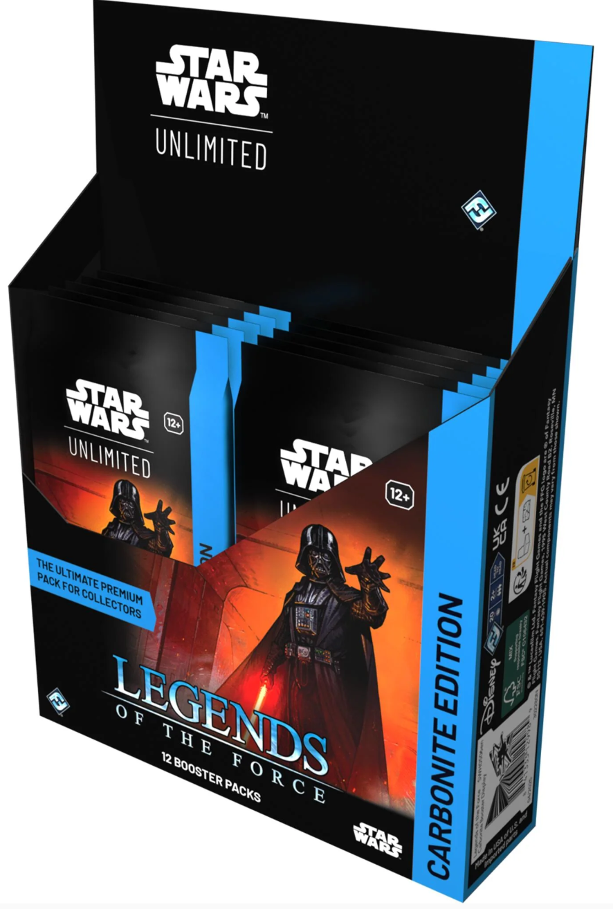 Star Wars Unlimited - Legends of the Force Carbonite Booster Box