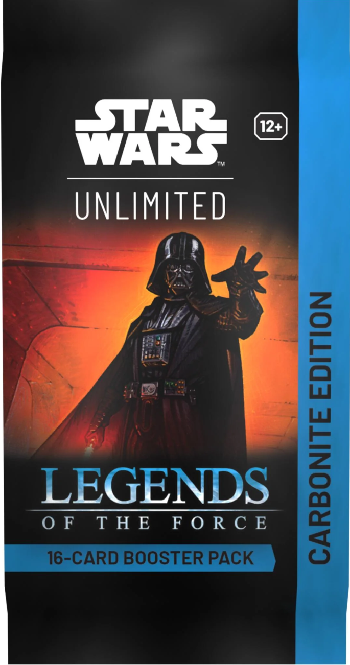 Star Wars Unlimited - Legends of the Force Carbonite Booster Pack