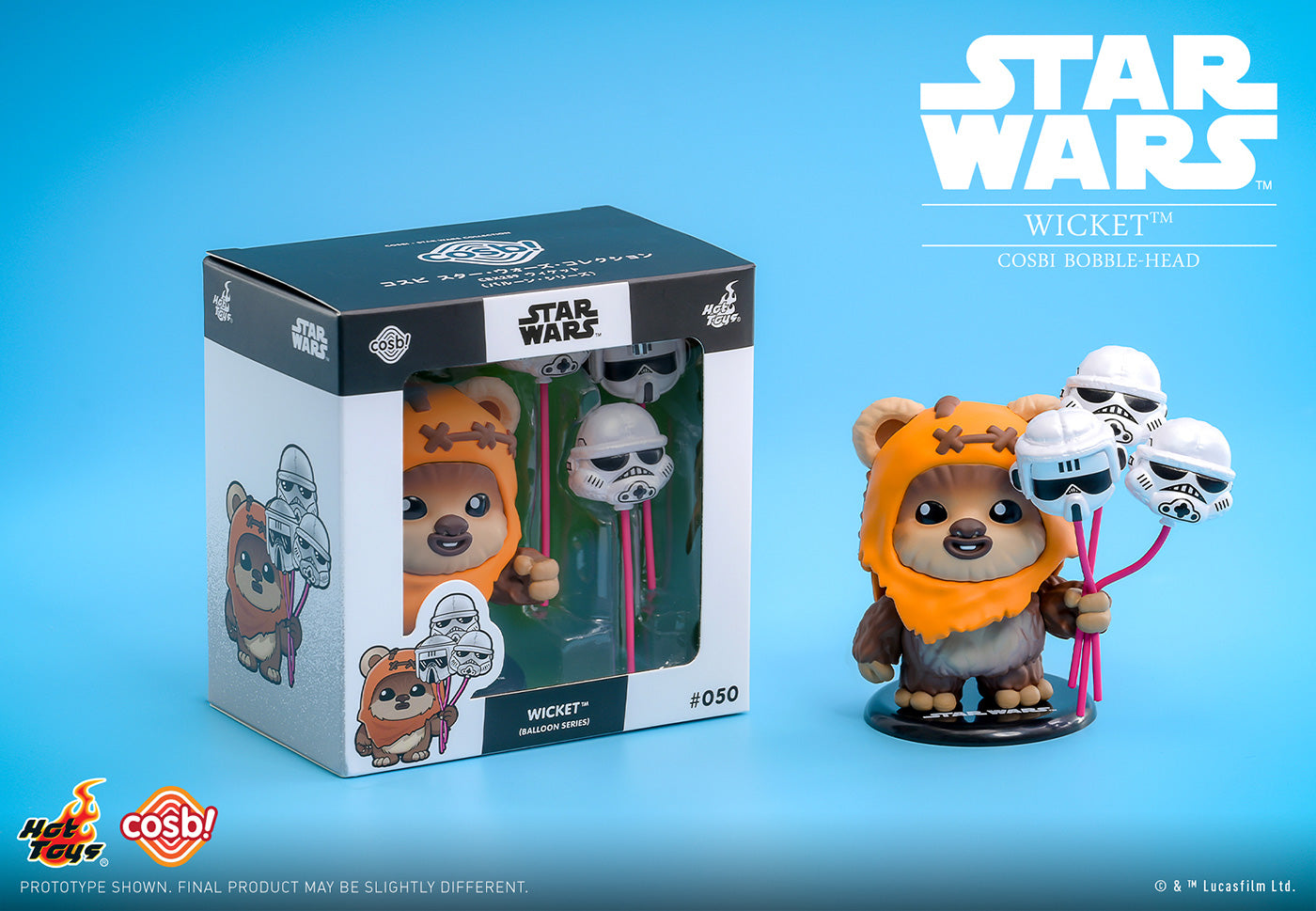 Star Wars - Balloon Cosbi Bobble-Head - Wicket