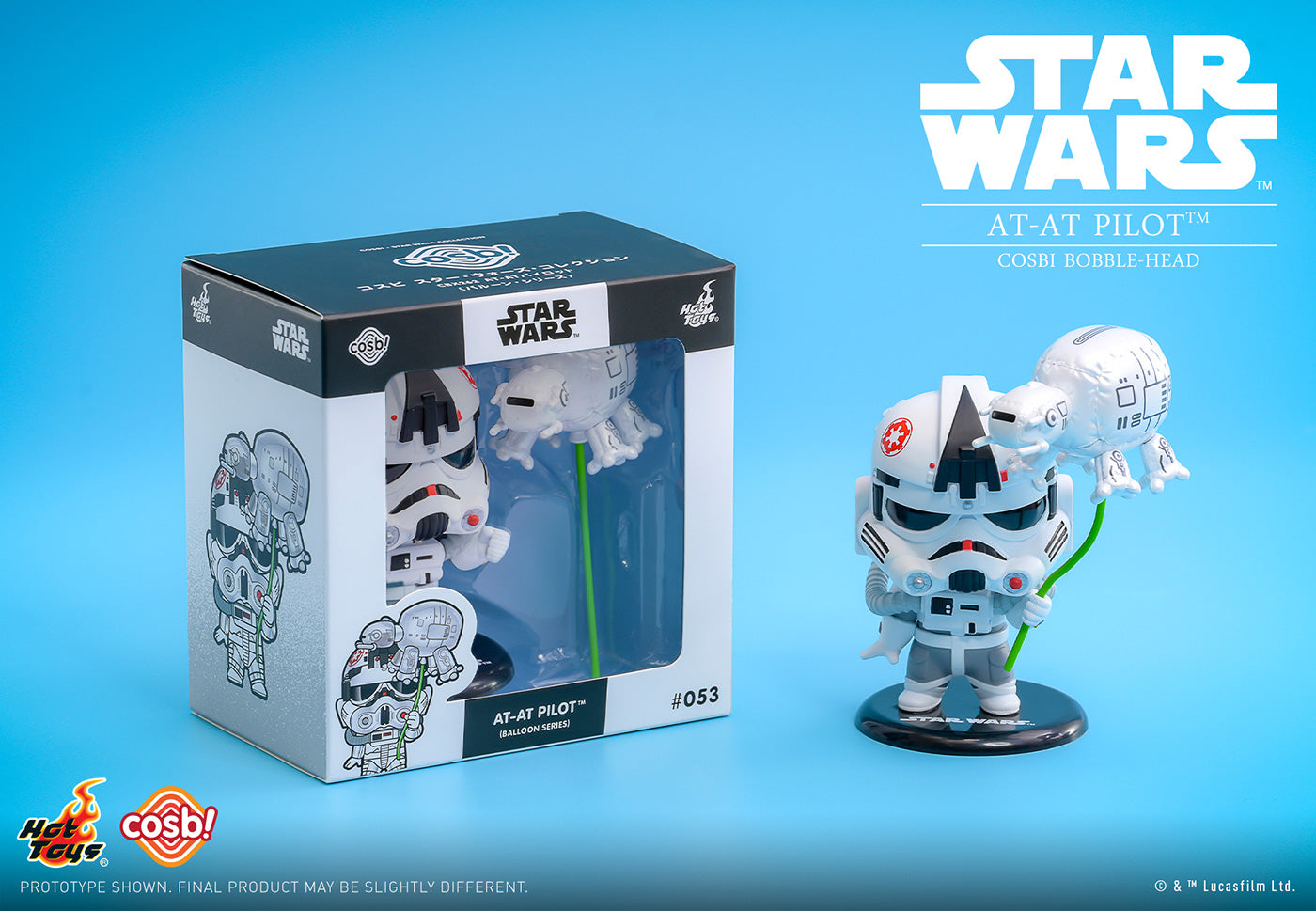 Star Wars - Balloon Cosbi Bobble-Head - AT-AT Pilot