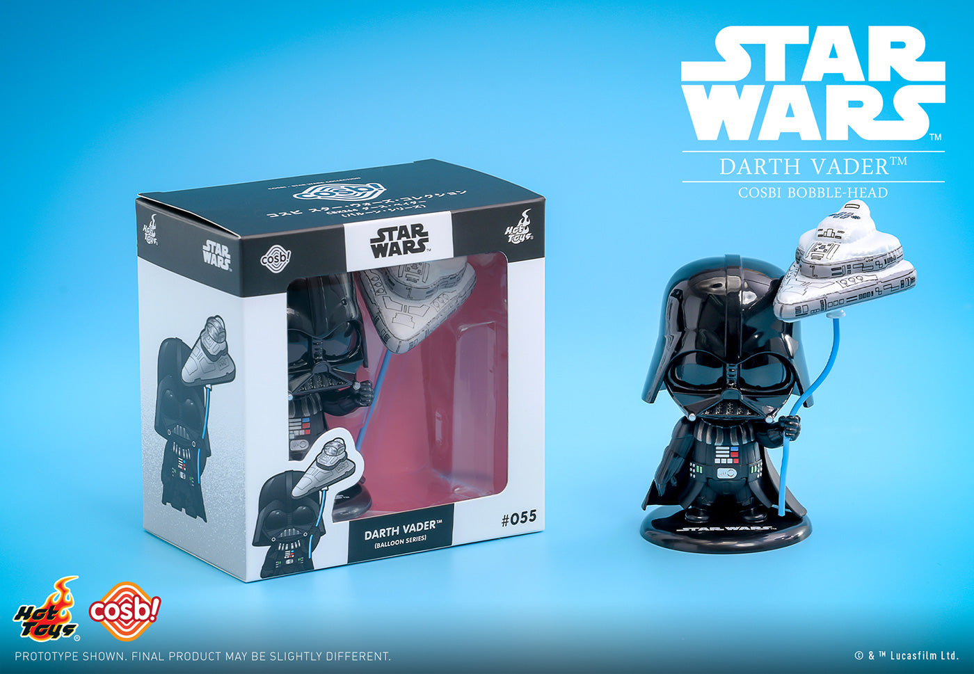Star Wars - Balloon Cosbi Bobble-Head - Darth Vader