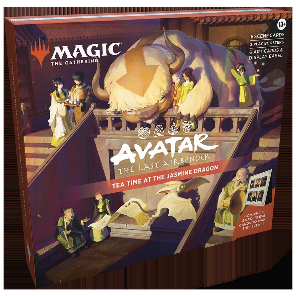 Magic Avatar: The Last Airbender - Scene Box - Tea Time at the Jasmine Dragon