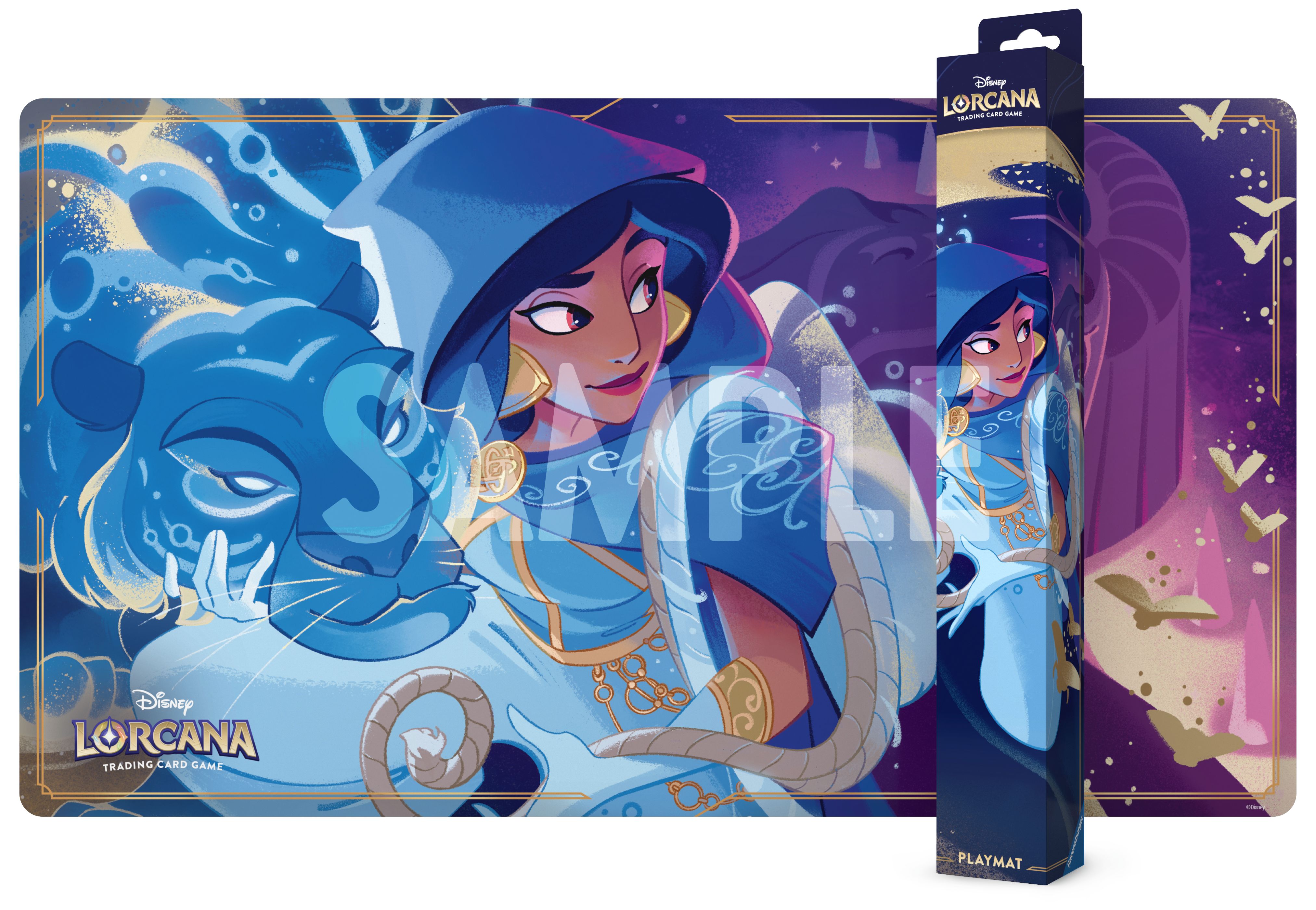 Disney Lorcana Whispers in the Well Jasmine Playmat