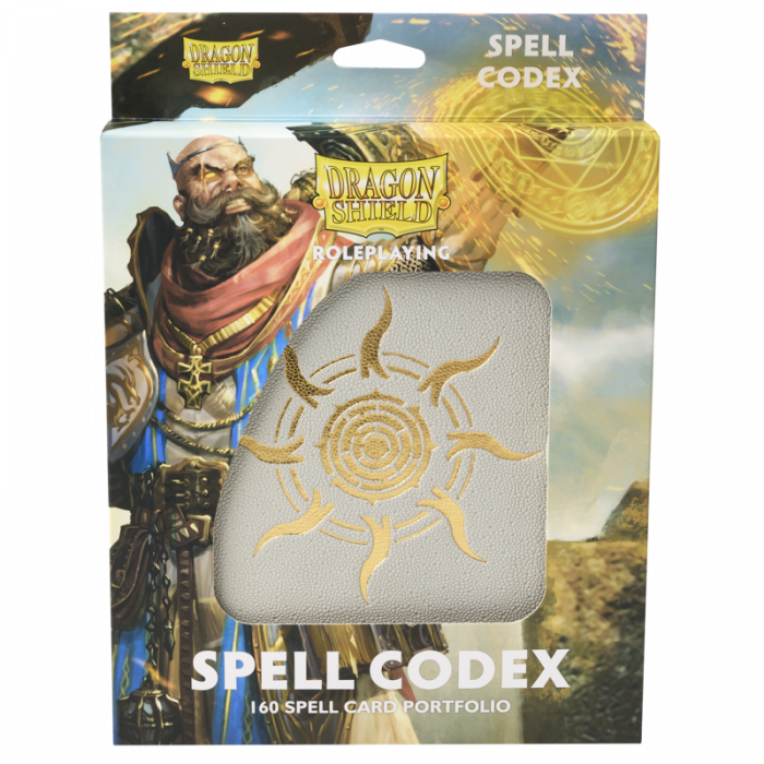 Dragon Shield: Spell Codex – Ashen White