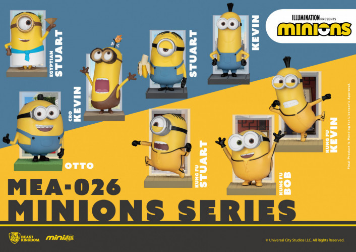 Beast Kingdom Mini Egg Attack Minions Series Blind Box