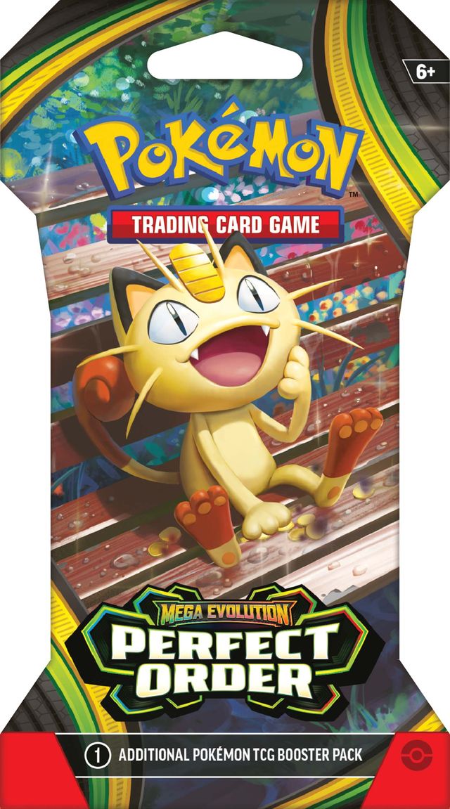 Pokemon TCG Mega Evolution Perfect Order Single Blister Pack
