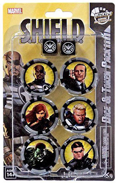 HeroClix: Agents of Shield Dice & Token Pack