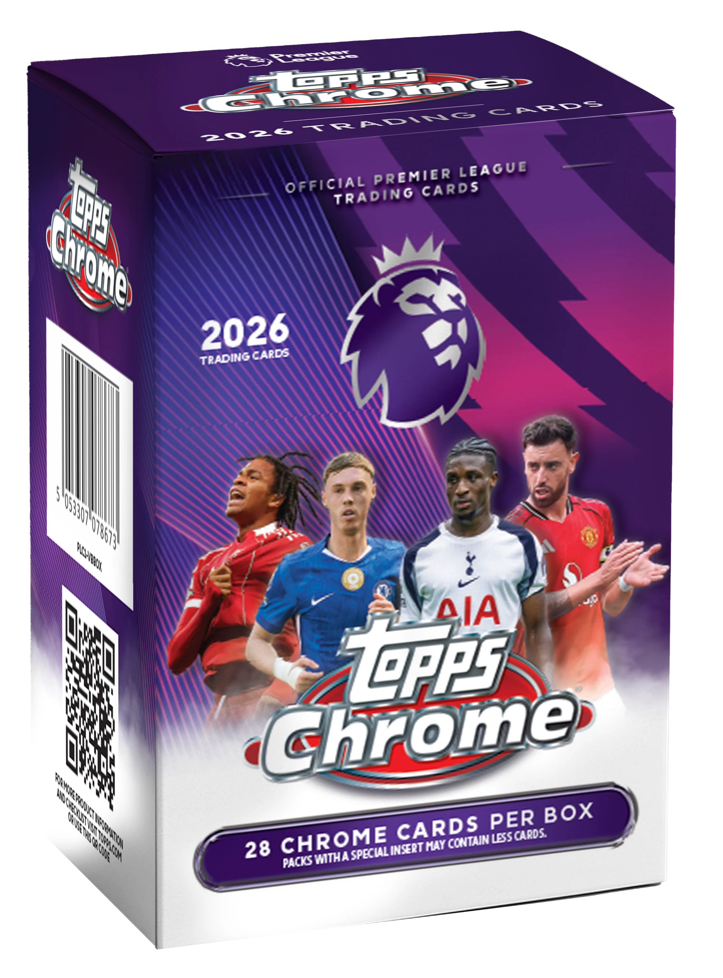 Topps Premier League Chrome 2026 - Value Box