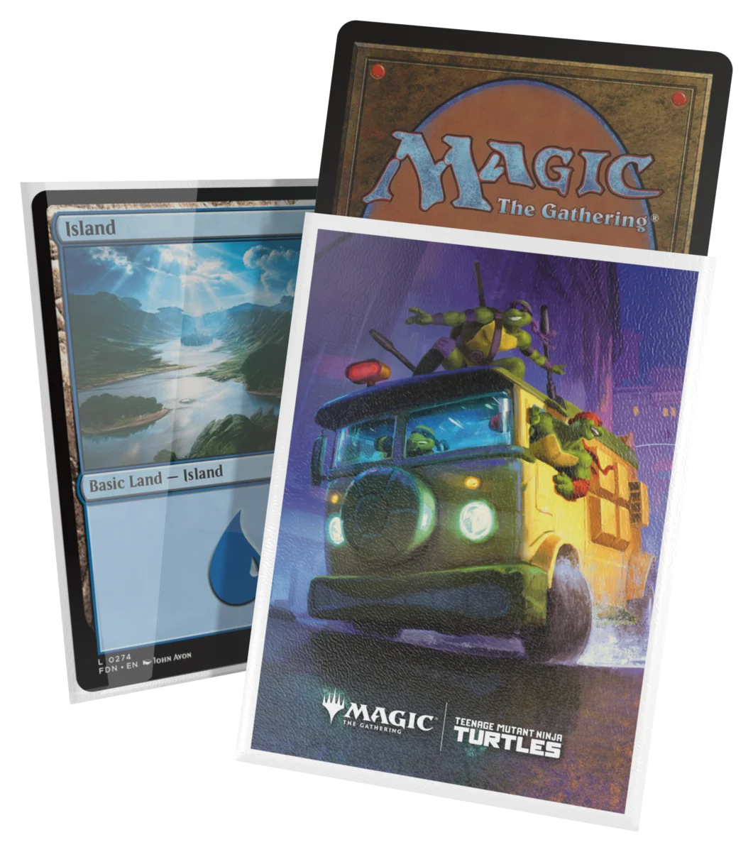 Ultimate Guard Art Sleeves Magic: The Gathering | TMNT - Turtle Van