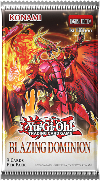 Yu-Gi-Oh! Blazing Dominion Booster Pack