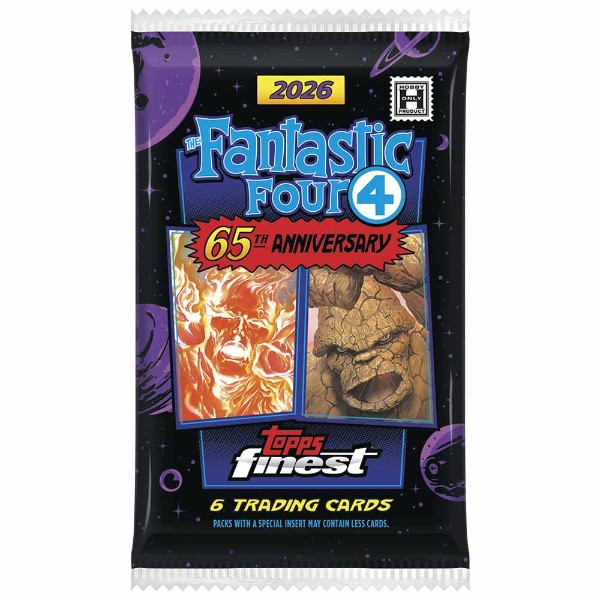 Topps 2026 Fantastic Four 65th Booster Pack