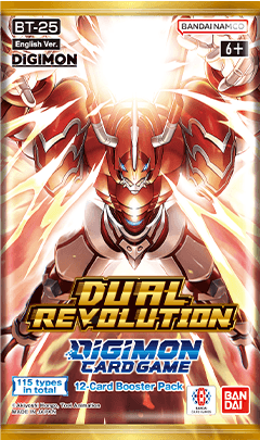 Digimon Card Game: Booster Pack  – Dual Revolution [BT-25]