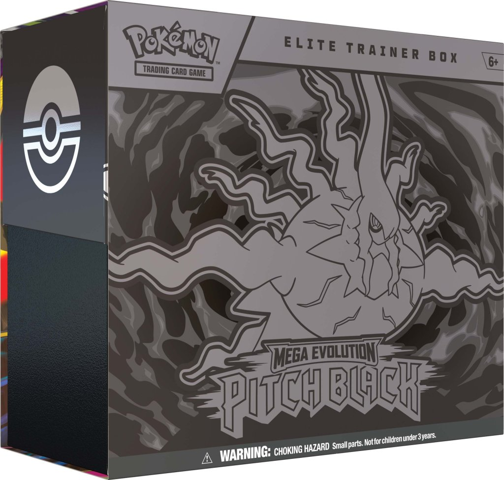 Pokemon TCG Mega Evolutions Pitch Black Elite Trainer Box