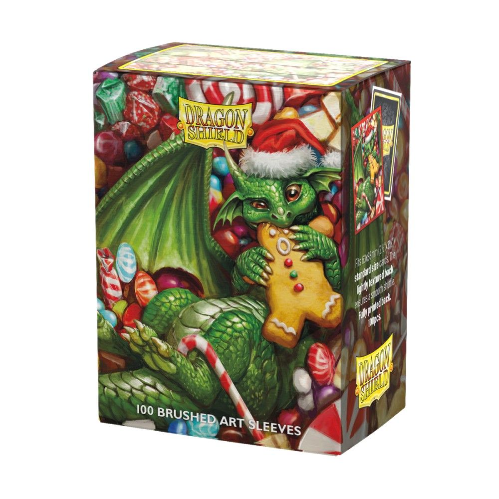 Dragon Shield: Sleeves (100ct) Brushed Art - Christmas 2024
