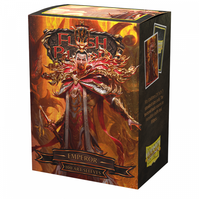 Dragon Shield: Sleeves (100ct) Art - Flesh and Blood Emperor