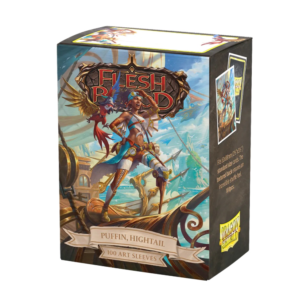 Dragon Shield: Sleeves (100ct) Art - Flesh and Blood Puffin