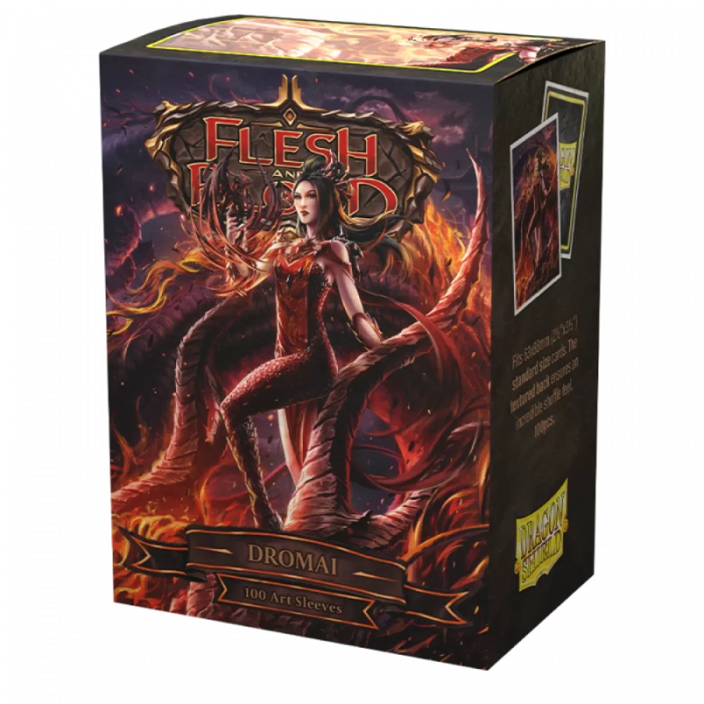Dragon Shield: Sleeves (100ct) Art - Flesh and Blood Uprising Dromai