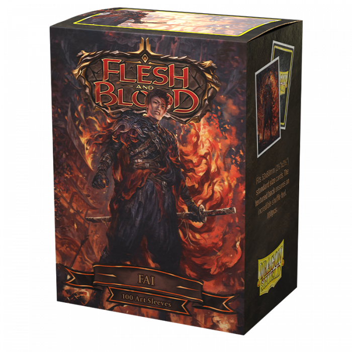 Dragon Shield: Sleeves (100ct) Art - Flesh and Blood Uprising Fai