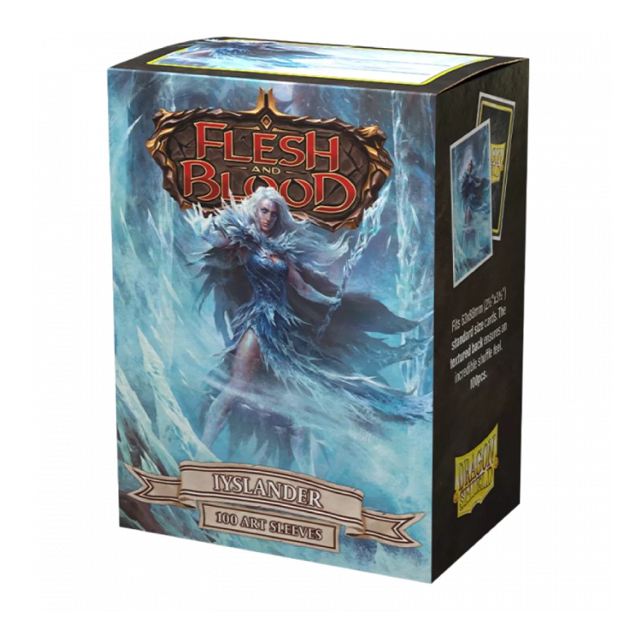 Dragon Shield: Sleeves (100ct) Art - Flesh and Blood Uprising Iyslander