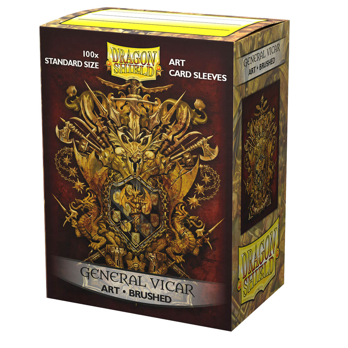 Dragon Shield: Sleeves (100ct) Brushed Art - General Vicar